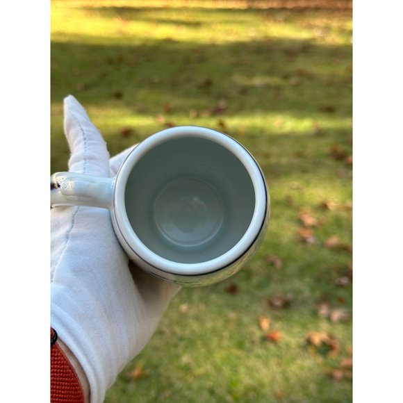 1973 Porsgrund Norway Limited Edition Christmas Mug "Promise of the Savior" Vtg - Picture 5 of 6